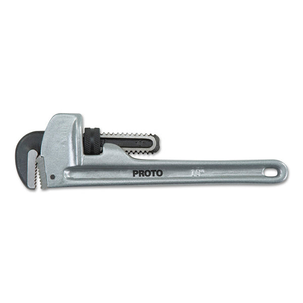 Aluminum Pipe Wrench, 90 Deg Head Angle, Forged Steel Jaw, 36 in 577-836A