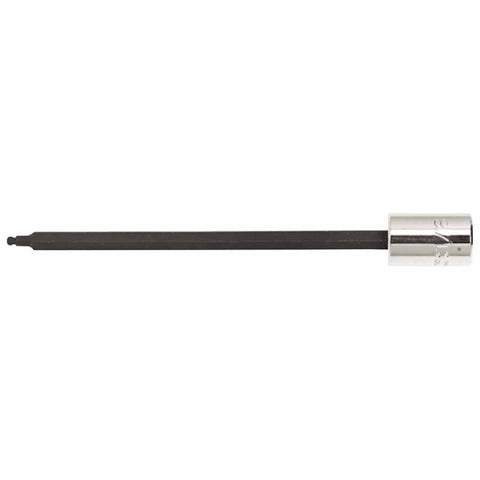 Extra Long Hex Ball Socket Bits, 3/8 in Drive, 3/8 in Tip 577-4912BD