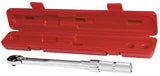 C Series Micrometer Torque Wrench, Ratcheting Head, 3/8 in Dr, 16 ftÀlb to 100 ftÀlb 577-6012C