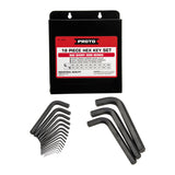 Hex Key Set, 18 Pc, SAE, 2.30 in to 7 in Length 577-4986