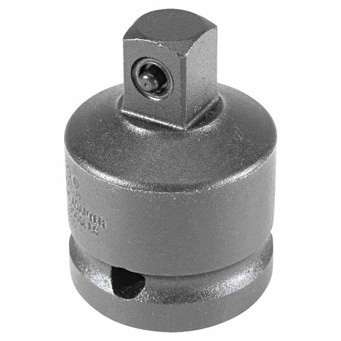Impact Socket Adapter, 3/4 in Female Dr, 1/2 in Male Dr, 2-1/8 in L, Pin Lock 577-7653