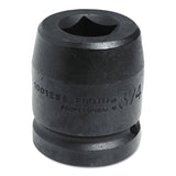 Impact Sockets 1" Drive, 1 in Drive, 13/16 in, 4 Points 577-10013SS