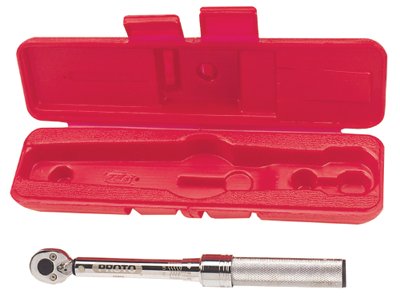 C Series Micrometer Torque Wrench, Ratcheting Head, 1/4 in Dr, 40 inÀlb to 200 inÀlb 577-6062C