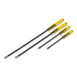 Large Handle Pry Bar Sets, 14 1/2 in; 17 1/2 in; 28 in; 31 7/8 in, Curved 577-2156S