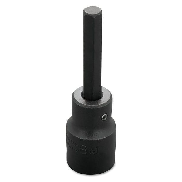 Metric Impact Socket Bits, 1/2 in Drive, 8 mm Tip 577-7441-8M