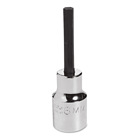 Metric Socket Bits, 1/2 in Drive, 6 mm Tip 577-5441-6M