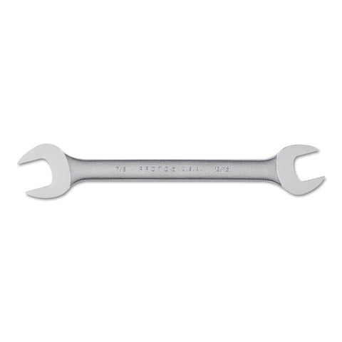 Open End Wrenches, 13/16 in/7/8 in Opening, 10 1/8 in Long, Chrome 577-3040