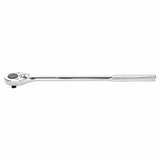 Classic Long Handle Pear Head Ratchet, 1/2 in Dr, 15 in L, Full Polish 577-5450