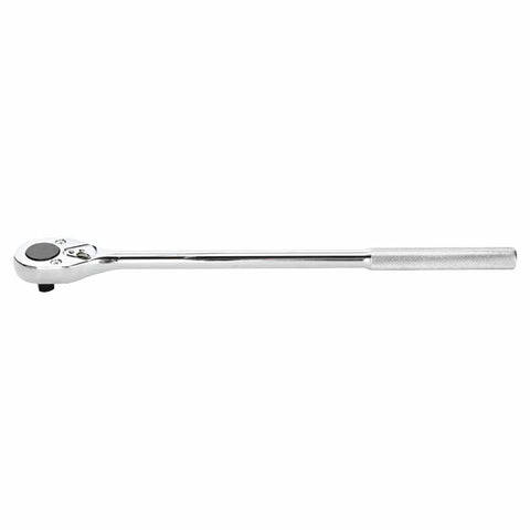 Classic Long Handle Pear Head Ratchet, 1/2 in Dr, 15 in L, Full Polish 577-5450