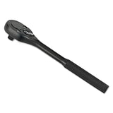 Classic Standard Length Pear Head Ratchet, 1/2 in Dr, 10 in L, Alloy Steel, Knurled Handle 577-5449BL