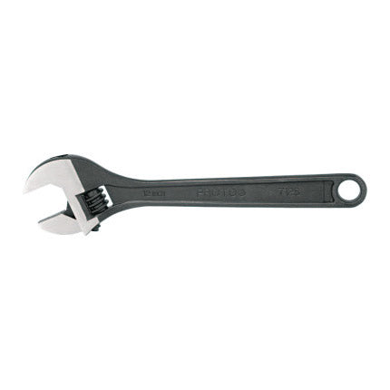 Protoblack Adjustable Wrench, 12 in L, 1-1/2 in Opening, Black Oxide 577-712SB