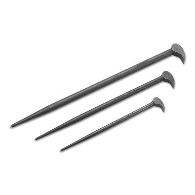 Rolling Head Pry Bar Sets, 12 in; 16 in; 21 in, Chisel - Offset 577-2138