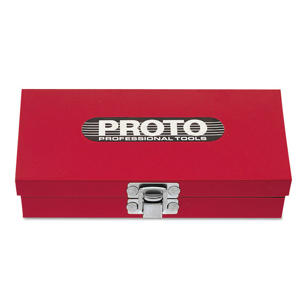 Set Boxes, W x 4 7/16 in D x H, Steel, Red 577-5299