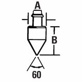 60? Taper Standard Tip 577-4012T