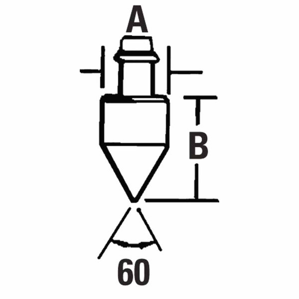 60? Taper Standard Tip 577-4012T
