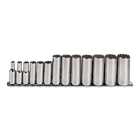 Torqueplus Deep Socket Set, 13 Pc, 3/8 in, 12 Point 577-52112