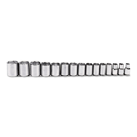 Torqueplus Socket Set, 15 Pc, 1/2 in, 6 Point 577-54110