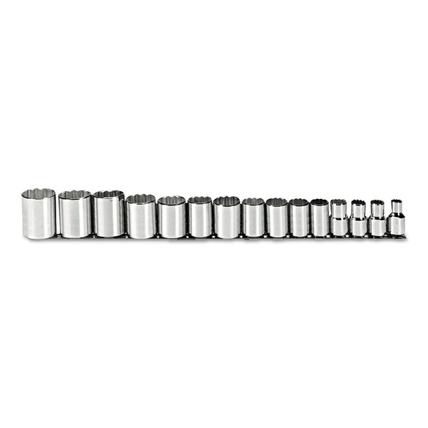 Torqueplus Socket Set, 15 Pc, 1/2 in, 12 Point 577-54114