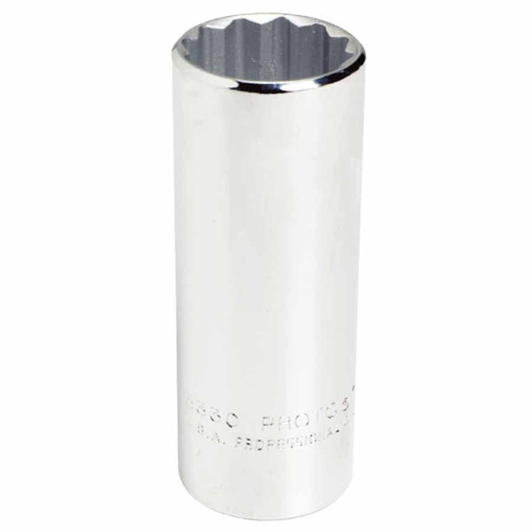 Torqueplus Deep Sockets, 1/2 in Drive, 1 1/4 in Opening, 12 Points 577-5340