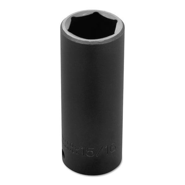 Torqueplus Deep Impact Socket 1/2 in, 1/2 in Drive, 15/16 in, 6 Points 577-7330H