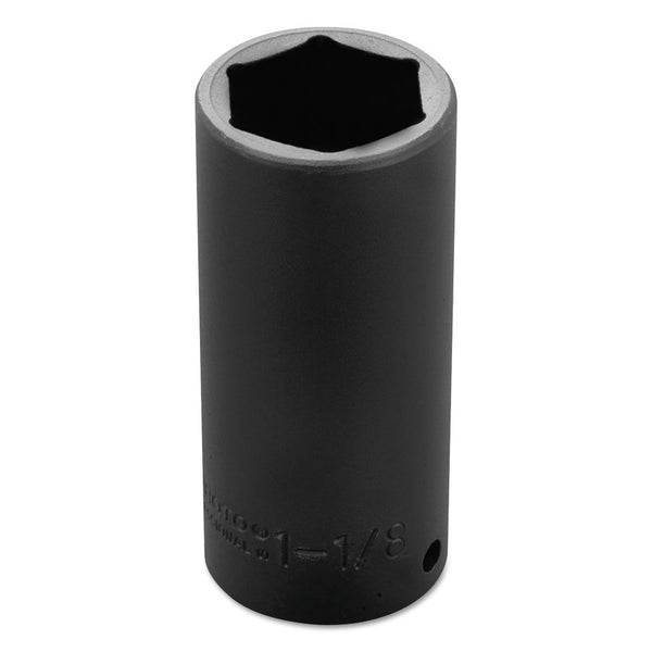 Torqueplus Deep Impact Sockets 1/2 in, 1/2 in Drive, 1 1/8 in, 6 Points 577-7336H