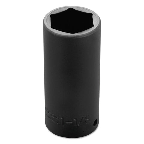 Torqueplus Deep Impact Sockets 1/2 in, 1/2 in Drive, 1 1/8 in, 6 Points 577-7336H