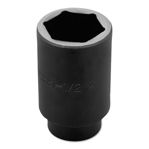 Torqueplus Deep Impact Sockets 1/2 in, 1/2 in Drive, 1 1/2 in, 6 Points 577-7348H