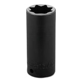 Torqueplus Deep Impact Sockets 1/2 in, 1/2 in Drive, 13/16 in, 8 Points 577-7326S