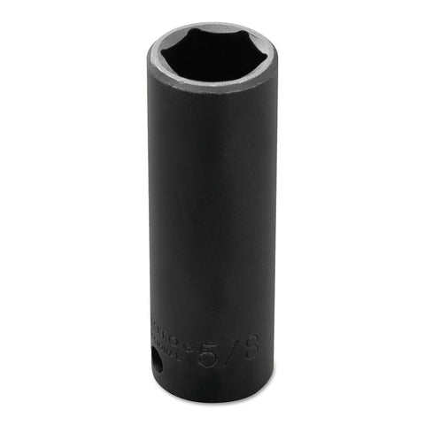 Torqueplus Deep Impact Sockets , 3/8 in Drive, 9/16 in Opening, 6 Points 577-7718H