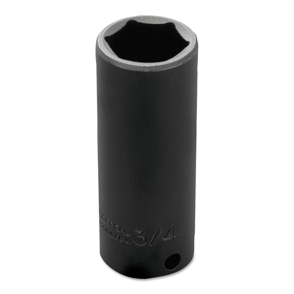 Torqueplus Deep Impact Sockets , 3/8 in Drive, 11/16 in Opening, 6 Points 577-7722H