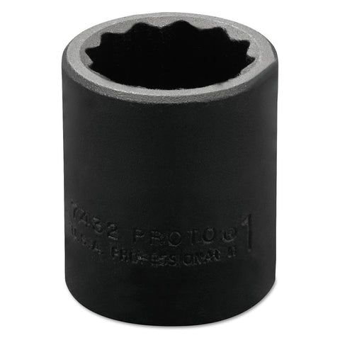 Torqueplus Impact Sockets, 1/2 in Drive, 1 1/8 in Opening, 6 Points 577-7436H