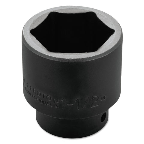 Torqueplus Impact Sockets, 1/2 in Drive, 1 1/2 in Opening, 6 Points 577-7448H