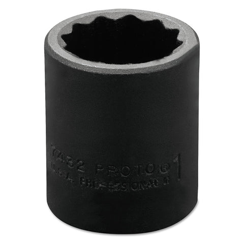 Torqueplus Impact Sockets, 1/2 in Drive, 1 in Opening, 12 Points 577-7432