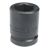 Torqueplus Metric Impact Sockets 1 in, 1 in Drive, 33 mm, 6 Points 577-10033M