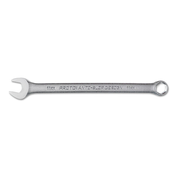 TorquePlus Combination Wrench, 11 mm Opening, 175.5 mm OAL, 6-point, Metric, Satin 577-1211MHASD