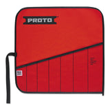 Vinyl Tool Kit Pouches, 7 Compartments, Red, Vinyl 577-25TR03C