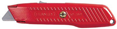 Self-Retracting Utility Knife, 5-7/8 in L, Carbon Steel, Orange 680-10-189C