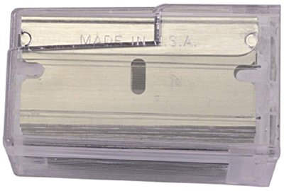 Single-Edge Razor Blades, 1-1/2 in L, High-Carbon Steel 680-28-510