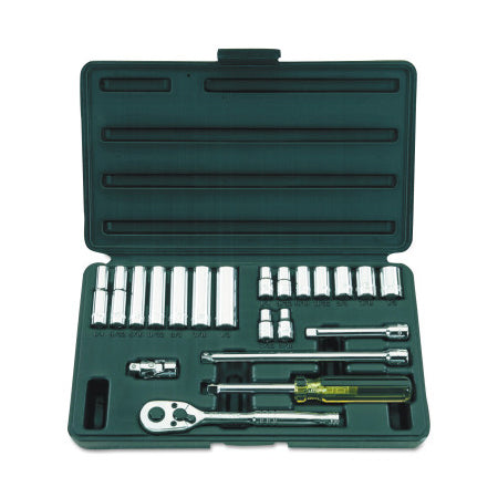 21 Piece Socket Set, 1/4 in, 6 Point 576-85-388