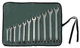 11 Piece Combination Wrench Sets, Points, Inch 576-85-450
