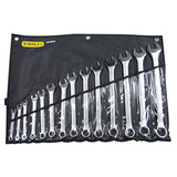 14 Piece Combination Wrench Set, 12 Points, SAE 576-85-990