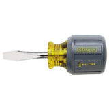 Vinyl Grip Standard Tip Screwdriver, 5/16 in, 10-5/16 in Long, Rounded Blade 680-66-091