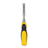 Wood Chisel, 9-1/4 in L, Plastic Handle, Yellow 680-16-308