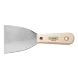 Wood Handle Wall Scrapers, 3 in Wide, Stiff Blade 680-28-543