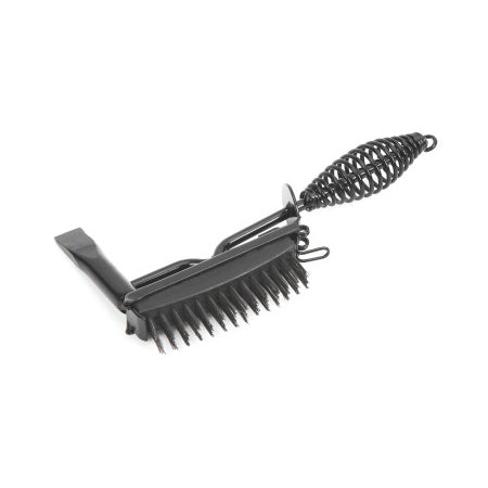 Chipping Hammer, 11 in, Flat Head/Wire Brush, Steel Handle 432-781631