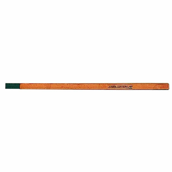 DC Flat Copperclad Gouging Electrode, 3/8 in W x 3/16 in Thick x 12 in L 358-3509-9003