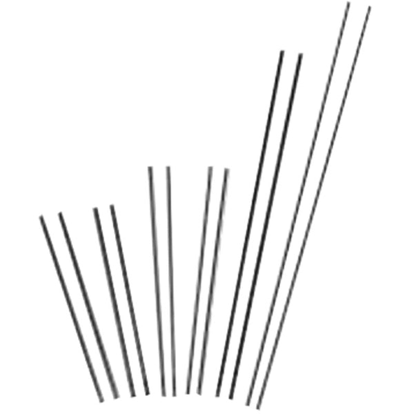 Slice Exothermic Cutting Rods-Uncoated, 1/4 in x 44 in, 25 each/carton 358-4304-9005