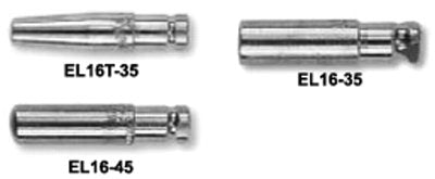 Eliminator Style Contact Tip, 0.035 in Wire, 0.044 in Tip, Standard, EL16 358-1160-1611