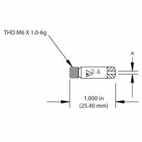 Mig Contact Tip, 3/64 in Wire, 0.059 in Tip, 14A 358-1140-1113