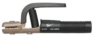 Tong Electrode Holders, 250 A, Copper Alloy, For Ball Point-2/0, 3/16 in Capacity 358-9110-1102